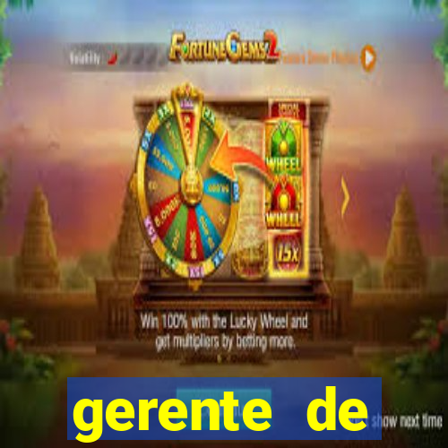 gerente de plataforma slots